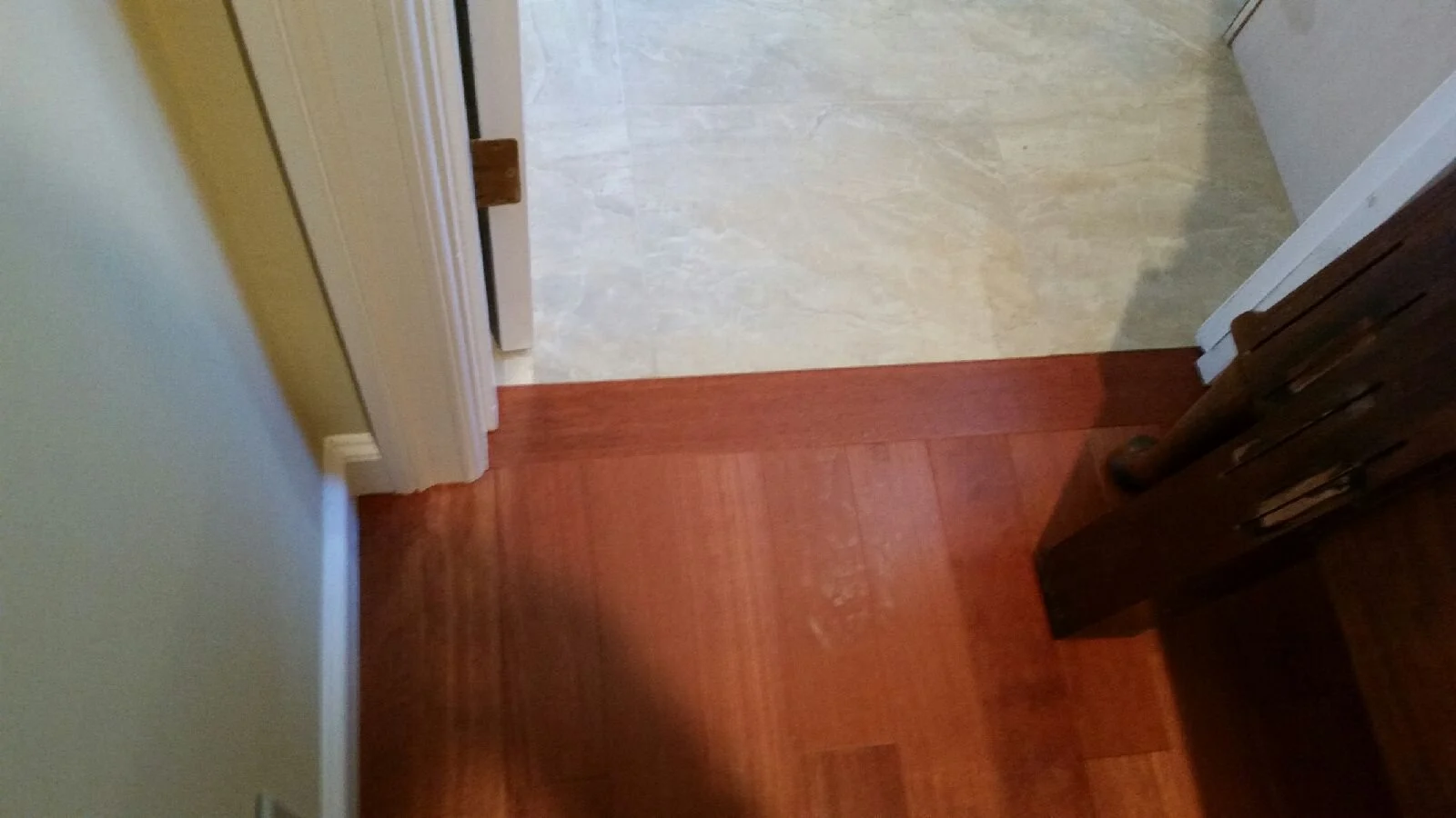 Combined flooring installation by All About Flooring, Derry NH