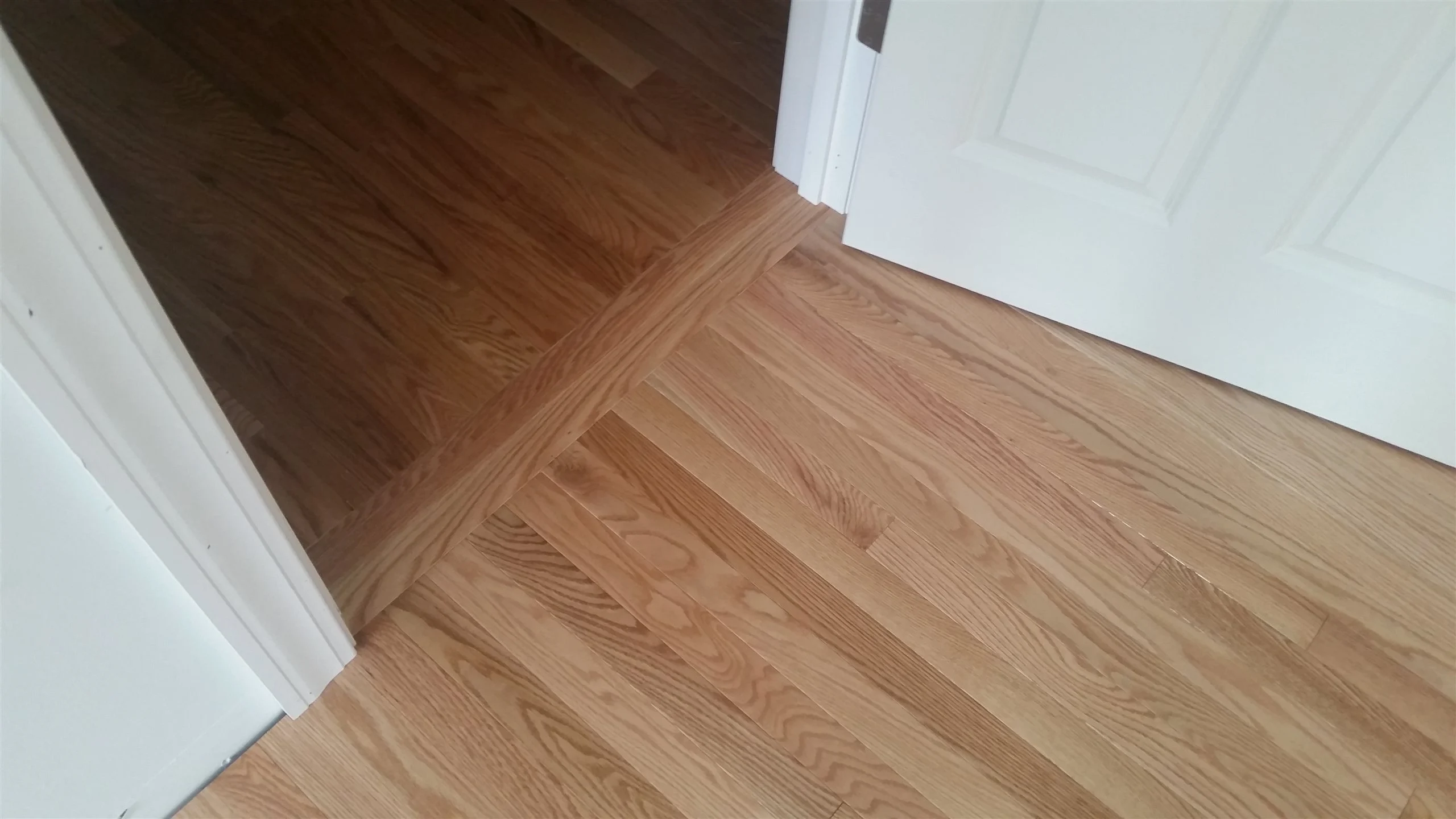 Hardwood floor and stair installation by All About Flooring, Derry NH