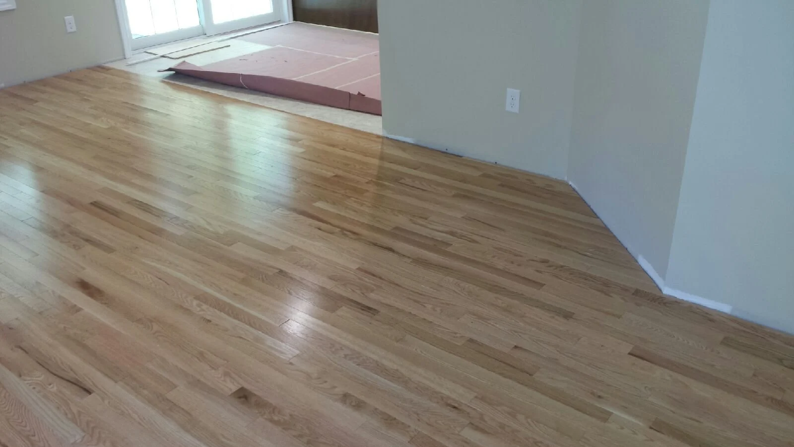 Hardwood floor and stair installation by All About Flooring, Derry NH