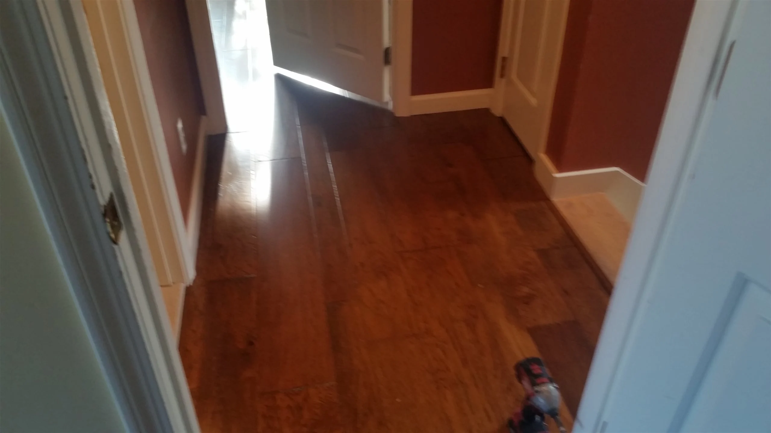 Hardwood floor and stair installation by All About Flooring, Derry NH
