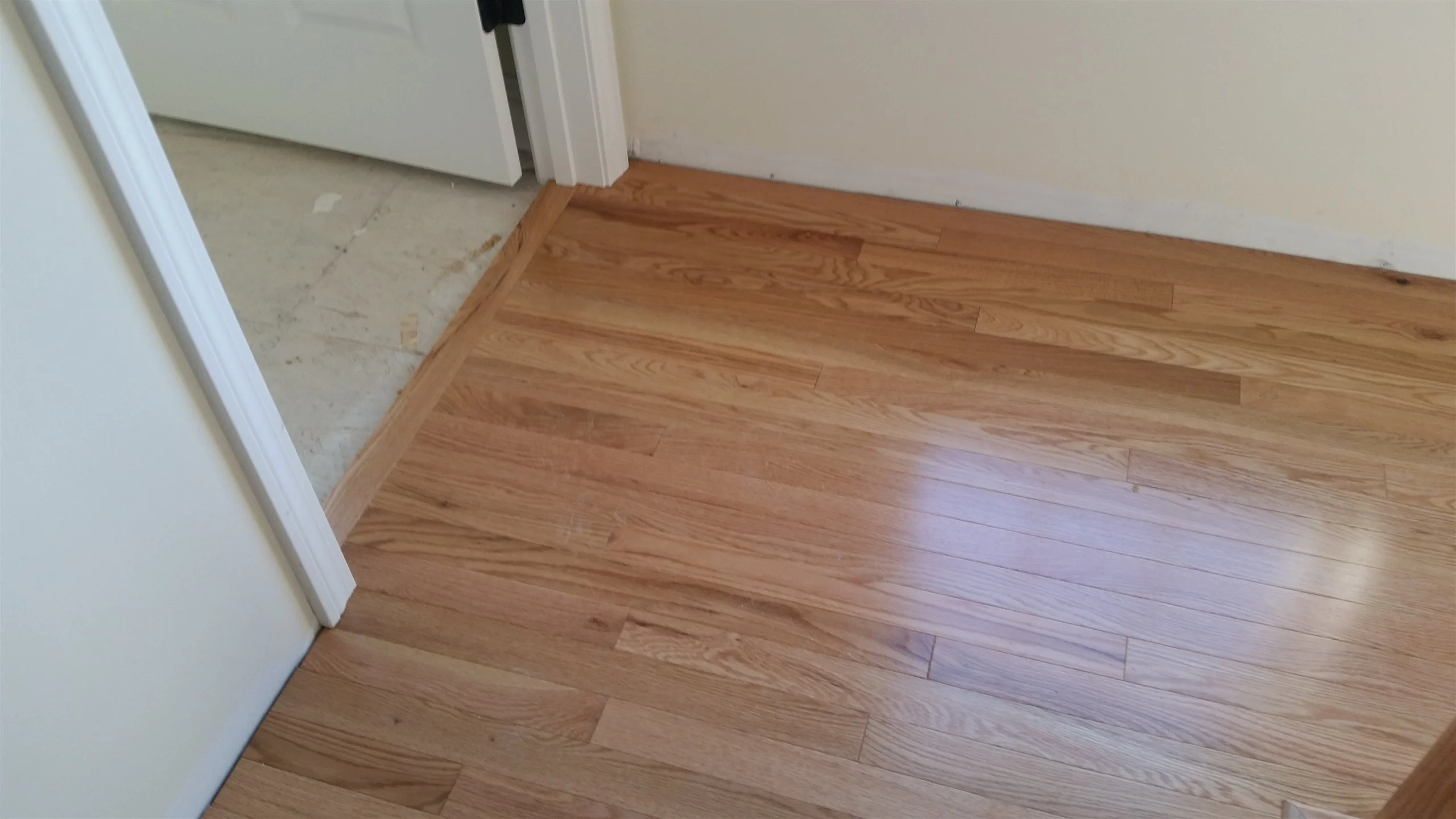 Hardwood floor and stair installation by All About Flooring, Derry NH