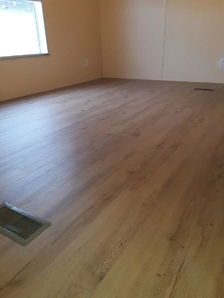 Luxury vinyl flooring installation by All About Flooring, Derry NH