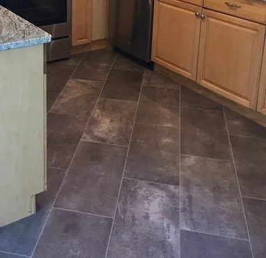 Luxury vinyl flooring installation by All About Flooring, Derry NH