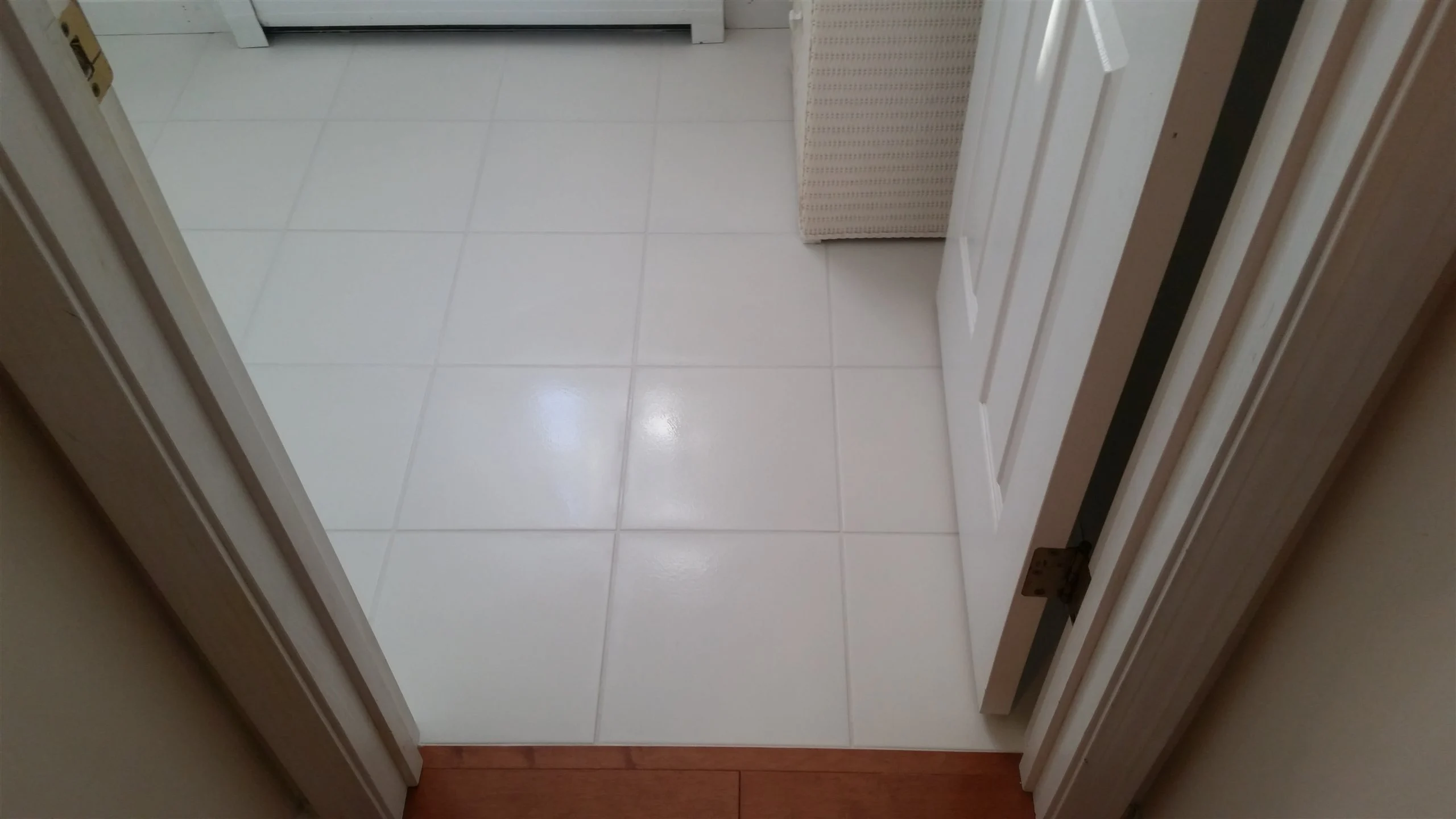 Tile floor and wall installation by All About Flooring, Derry NH